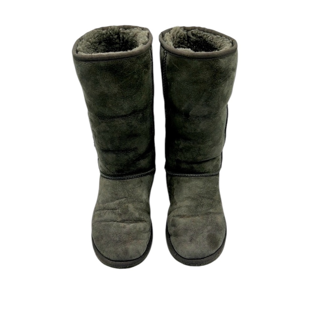 UGG Australia Classic Tall 5815 Sheepskin Lined Boots Grey Size 6